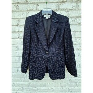 Christian Dior- Vintage Women’s Suit coat Blazer-Navy- Size 6